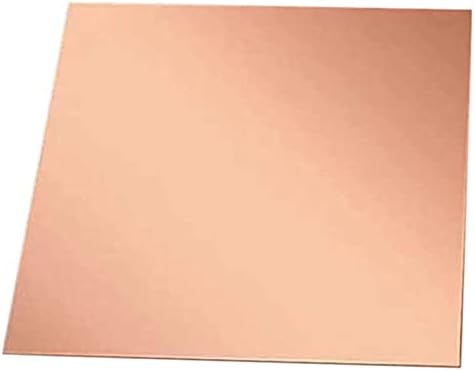 Lieber rasvjeta metalna bakrena folija čista bakrena folija bakar lim ljubičasta bakrena ploča 6 različitih veličina