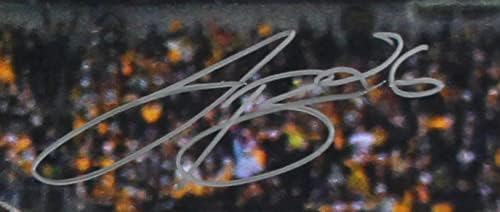 LeVeon Bell sa autogramom / potpisanom Pittsburgh uokvirenom fotografijom 16x20-Jersey Color Rush