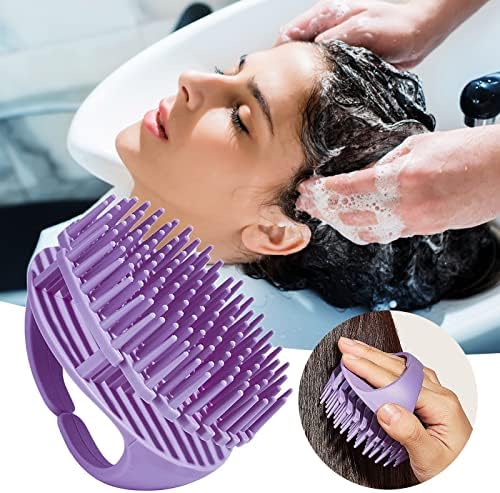 Češalj za valovito masažer šampon češkom četkica za kosu za kosu masažer za glavu za stres Relax