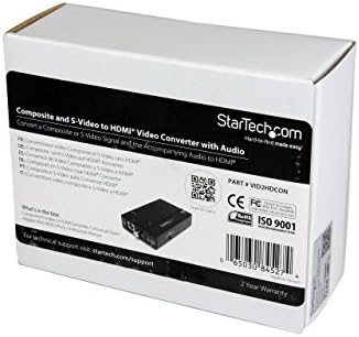 Starch.com Kompozitni i S-Video u HDMI Converter sa audio - video pretvaračem - kompozitni video, S-Video