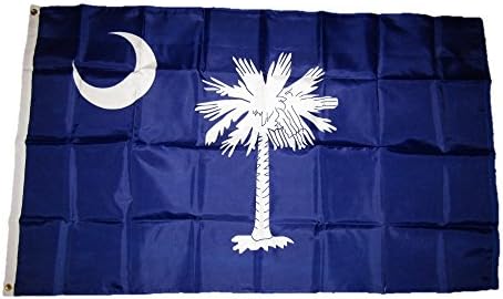 AES 3x5 Država Južna Karolina SC 210D najlonska Zastava 3'x5 ' 2 kopče