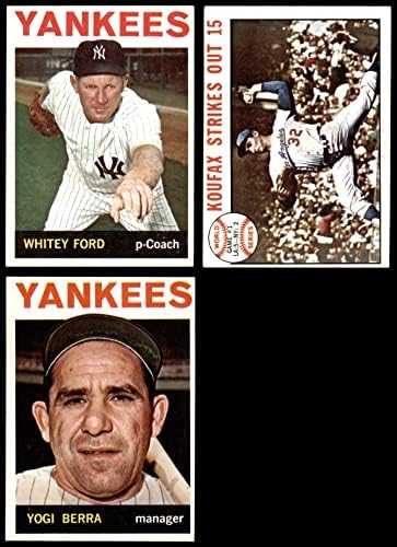 1964. TOPPS New York Yankees Team Set New York Yankees Ex / Mt Yankees