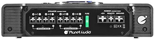 Planet Audio AC1200.4 4 Channel Amplifier automobila - 1200 W, puni asortiman, klasa A / B,