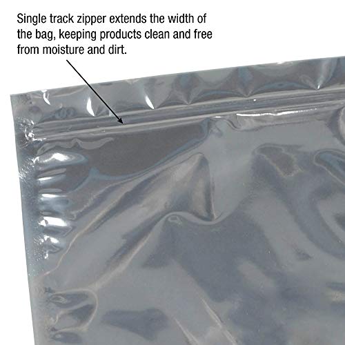 Reklosabilne statičke zaštitne torbe, 3 x 5, prozirne, 500 / futrola