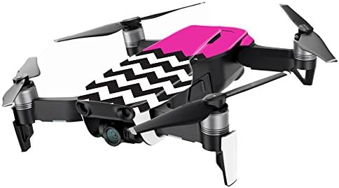 MightySkins koža kompatibilna sa DJI Mavic Air Drone - Hot Pink Chevron | Min pokrivenost / zaštitni, izdržljivi