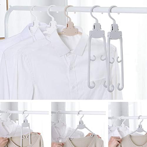 Vješalice za odjeću do doitool, 6pcs prijenosni vješalica za odjeću višenamjenski ručni nosač za pranje rublja