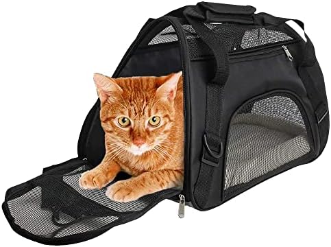 Cuby Soft Sided pet Carrier，udobnost za putovanja avionom za male životinje / Mačke/mačiće/štene