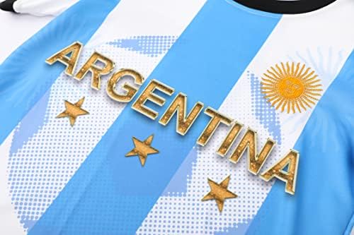 Argentina World Champions Edition Sports Soccer Football Boys Kids Desit Set dresa za mlade