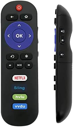NOVO RC280 Jednostavan za upotrebu daljinskog upravljača sa tipkama Netflix Sling Hulu Vudu odgovara TCL