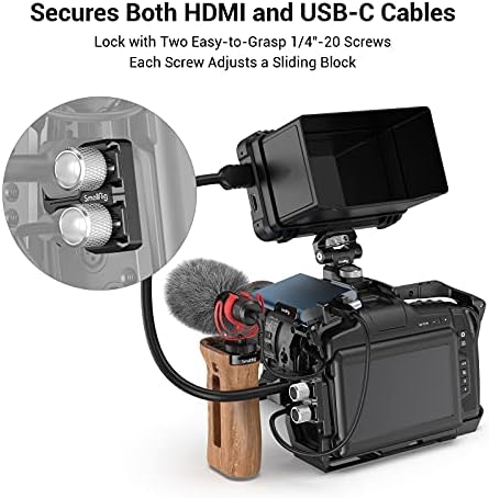Smallrig HDMI i USB-C stezaljka za BMPCC 6K Pro - 3271