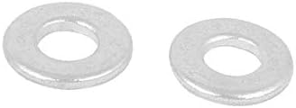 X-dree 2,5 mm x 5 mm Pocinkeni ravni jastučići podloške za brtve GB97 100pcs (2,5 mm x 5 mm