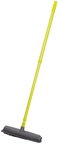 Simpli-Magic 79121 Sistem za čišćenje poda, Push Broom - Squeegee - sredstvo za uklanjanje krzna, žuto
