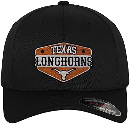 Univerzitet u Teksasu zvanično licenciran Texas Longhorns Patch Flexfit bejzbol kapa