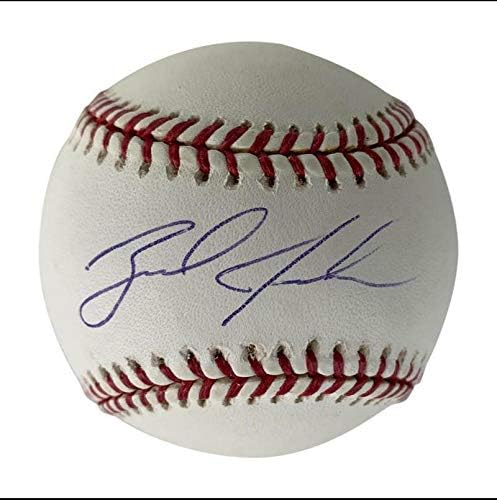 Zach Johnson potpisao je autogramirani OML bejzbol Tristar - Golf intufirani ostali predmeti