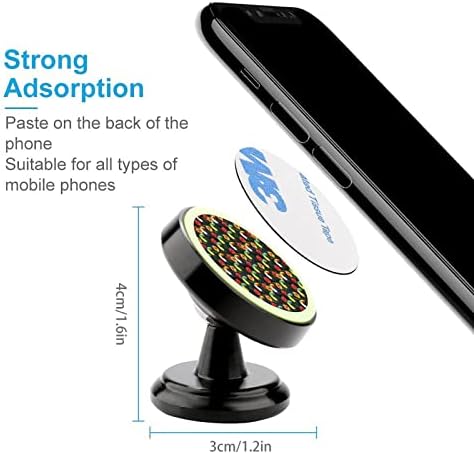 Toucan i hibiskus magnetski držač telefona Podesivi magnetni nosač za mobitel za auto stolu