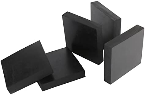 NINA NUGROHO 1kom crni gumeni listovi jastučić za prigušivanje zaptivke 50x50mm 100x100mm 200X200mm