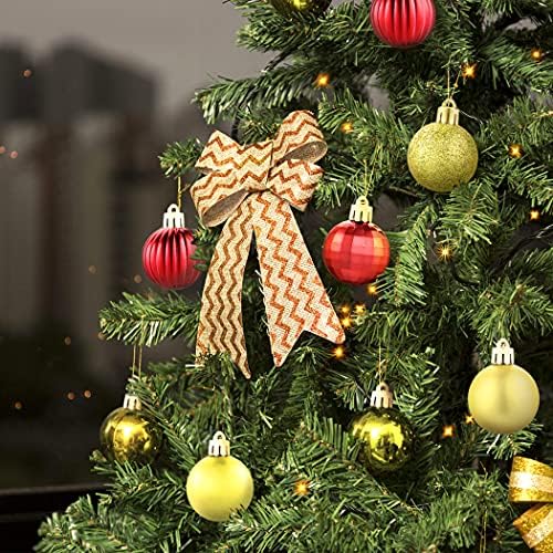Cacoe Božić Ball ukrasi 50 kom za Božić ukras stabla, 40mm/1.57 inčni Shatterproof kugle ukras sa visećim