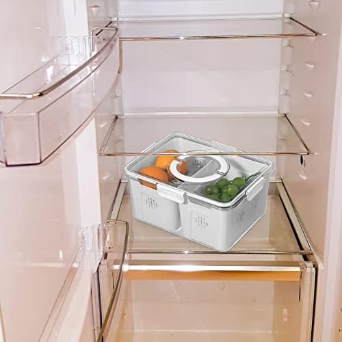 UPKOCH kutija za čuvanje voća plastična posuda za hranu podijeljena kutija za čuvanje povrća proizvodi