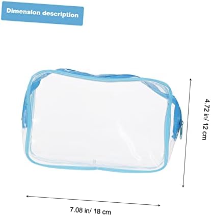 Transparentna kozmetička torba Travel Organizator torbice Žene šminke torbe bistre toaletne vrećice Clear Cosmetic