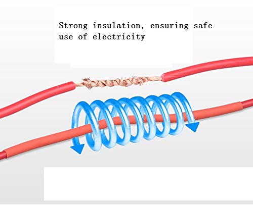 Termoskupljajuća cijev, 2:1 Navlaka za navijanje kablovska žica električna izolacija Termoskupljajuća cijev Crvena