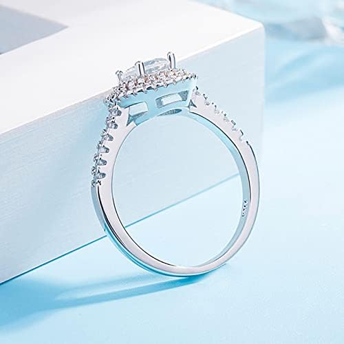 Vjenčani prsten za žene Gold Podesivi ženski nakit elegantni dragi kamen Ljubav prsten ukrasi ukrasi
