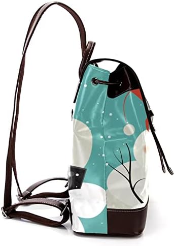 VBFOFBV putni ruksak, ruksak za laptop za žene muškarci, modni ruksak, sretan božićni snjegović