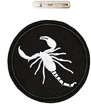 Kloris Scorpion Patch Arachnid Horror vezeno željezo na zakrpama Tkanina Odjeća Pribor Applique