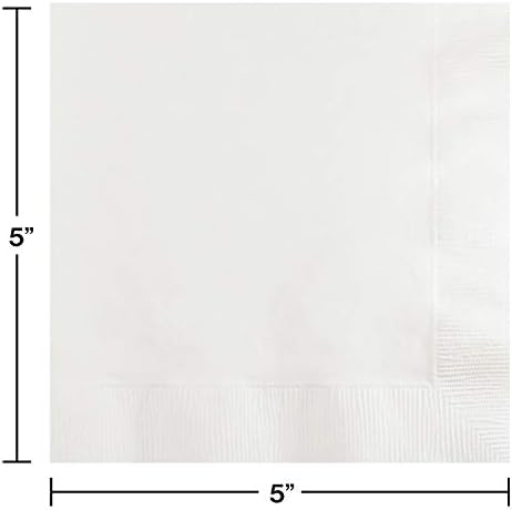 Kreativna pretvorba 500 Brojčana kućišta Dodir u boji 2-slojni papir Naptionici, bijeli