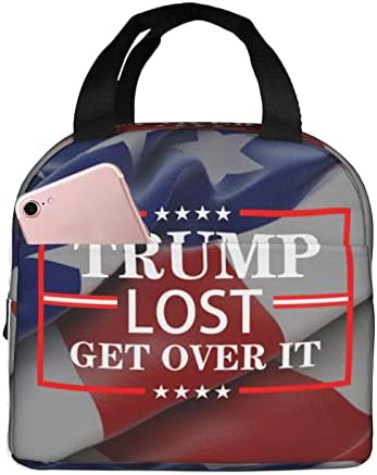 Swpwab Trump Izgubio je preko njega prijenosne prenosne folije zakrajena izolirana bento torba za muškarce