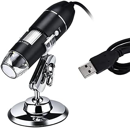 XIXIAN USB digitalni mikroskop 1000x kamera za uvećanje 8 LED sa postoljem kompatibilan sa Windows /