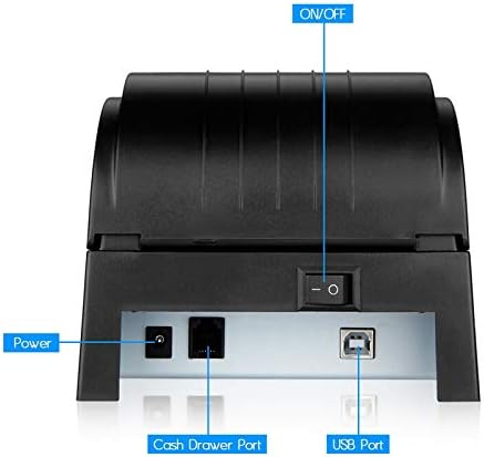 Luokangfan Llkkff Office Electronics Printeri za primanje Pos-5890T Prijenosni štampač od 90 mm / sec, kompatibilni ESC / POS naredbeni pribor za pisač