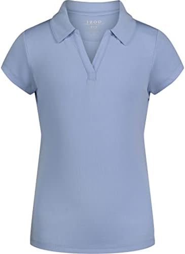 Polo majica kratkih rukava za djevojčice izod školska uniforma, kopča na dugmad, materijal za uklanjanje