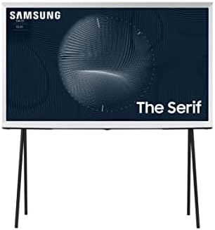 Samsung 65-inčni klasa Serif LS01B serije - QED 4K, I-u obliku dizajna, protiv refleksije mat displej, -Povezan Easel -stand, ambijentalni režim + Smart -TV -W / Alexa ugrađen