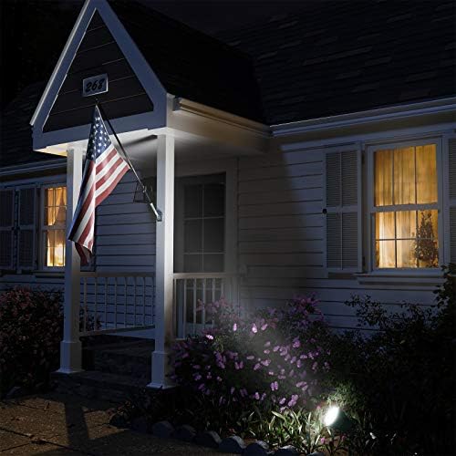 DEWENWILS 120v Spotlight Outdoor, 400lm vodootporno LED Spot svjetlo na otvorenom sa 3 dodatna sočiva