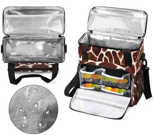 Putni aparat za kafu, žirafa skin Print Animal žirafa skin Print prenosiva torba za odlaganje pogodna za aparate