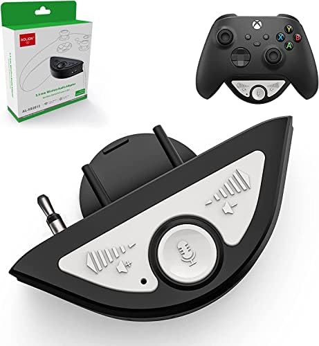 Aojaki stereo adapter za slušalice za Xbox One & Xbox serije X | S kontroler, Bluetooth slušalica, podesite audio ravnotežu, jačinu zvuka, mikrofon