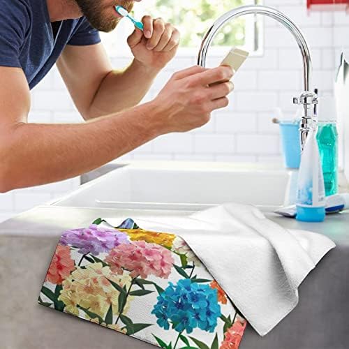 Šareni phlox ručnici za pranje lica i karoserije Tkanina Mekane krpe sa slatkim tiskanim za kupatilo Kuhinjski hotel
