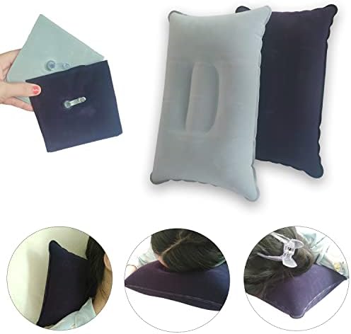 Shiereaily 2 pakovanje u kvadratnim jastukom od tkanine, ultralight na naduvavanje za planinarenje,