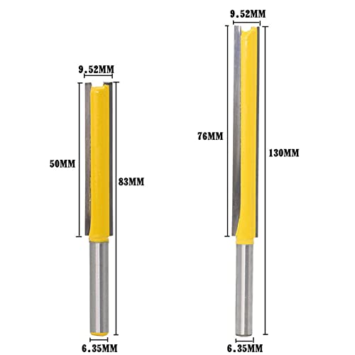 Uzorak Flush Trim Bit 1/4 8mm Shank Work Worth Alati 1pcs