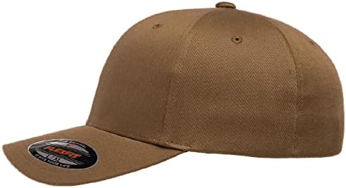 Flexfit Muški atletski bejzbol opremljeni poklopac | Original FlexFit Wooly Corne Corp | Srednja profila Flex Fit upetljan bejzbol šešir