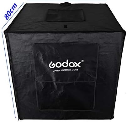 Godox Mini Led fotografski Studio šator za snimanje 80x80x80cm LSD80 2kom LED lampa Band snaga 40W 10000~11000
