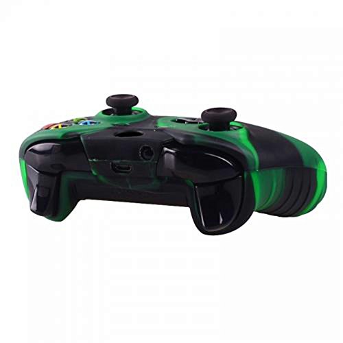 Modfreakz® silikonska futrola za kožu crna zelena camo za Xbox One kontroler