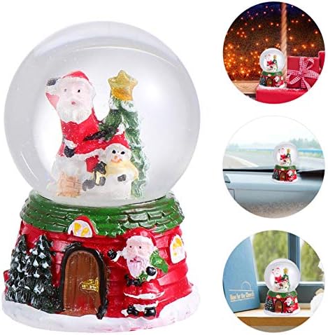 Toyandona Božić Santa Claus Vodeni sniježni ukras za ublažavanje Dome vodeni globusi Santa Snjegović