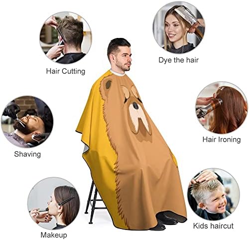 Vantaso Chow Chow Dog Barber Cape za muškarce Žene Djeca Professional, Extra Veliki frizura pregača sa salonom kose rezač za kosu Frizerski salon XL ogrtači