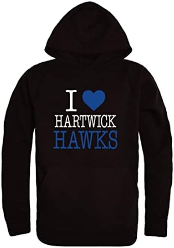 W Republic i Love Hartwick College Hawks Fleece Hoodie Dukseri