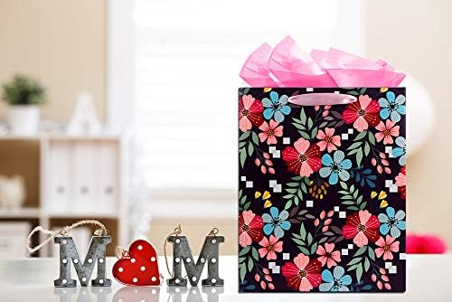 Hohomark 13 veliki cvijeće poklon torba sa papirnati papir za mamu Majčin dan rođendanske torbe majka