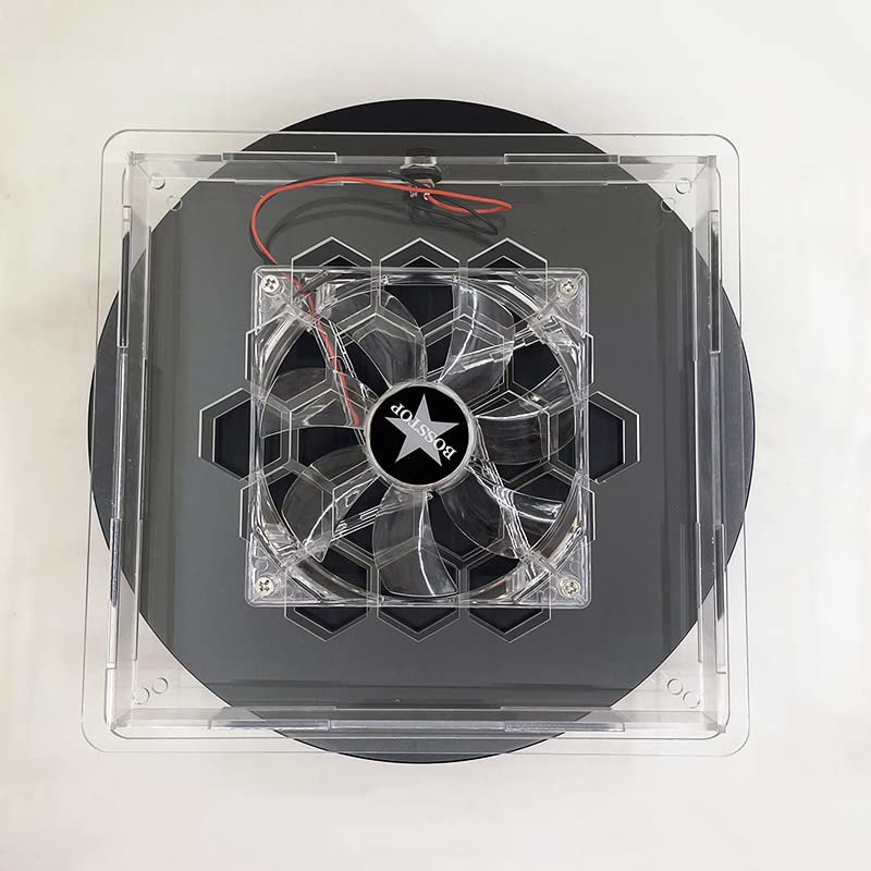 Osnovni okvir za disipaciju toplote ventilatora za Mac Mini Overclock radijatora sa 12cm PC Cooler podesivim