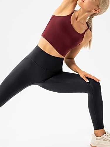 Lavento Žene cijele dane mekane joge gamaše 19 / 21 / 25 / 28 - četkani mekani visokog struka za vežbanje hlače