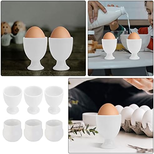 Cabilock ladica za doručak ladica za doručak ladica za doručak posuda za jaja 6kom kućne čašice za jaja Keramika čaša za jaja držači za jaja keramička posuda za jaja posuda za jaja posuda za jaja posuda za jaja