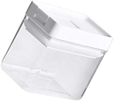 Doitool tegle za čuvanje hrane sa poklopcima, plastični zatvoreni kanister jednostavna posuda za skladištenje hrane Moistureproof kutija za zrno za suvo voće začinske grickalice Bijela